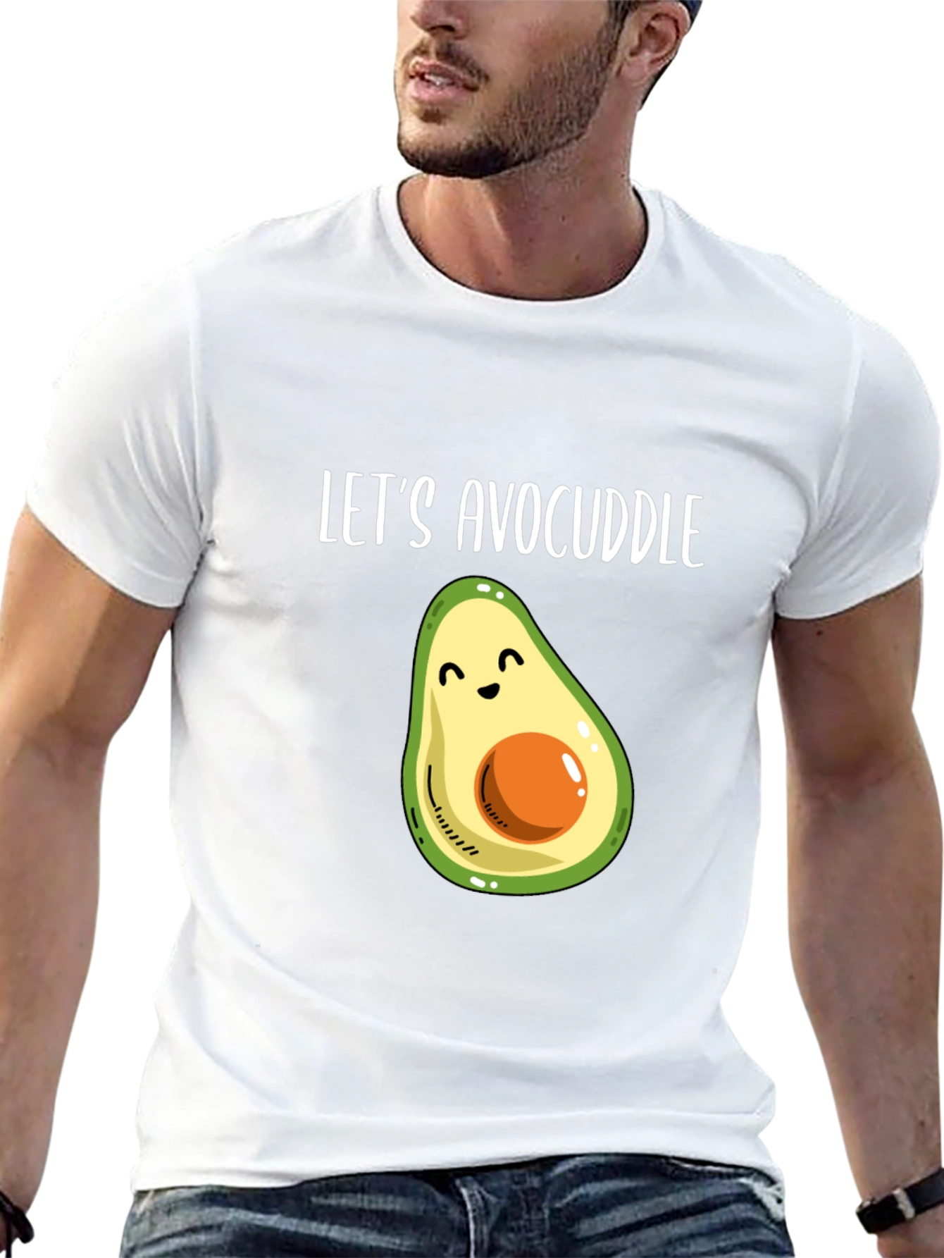 Lets Avocuddle Graphic T-Shirt