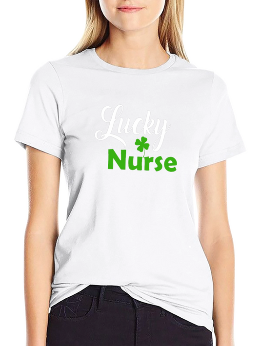 Lucky Nurse St. Patricks Day Graphic T-Shirt