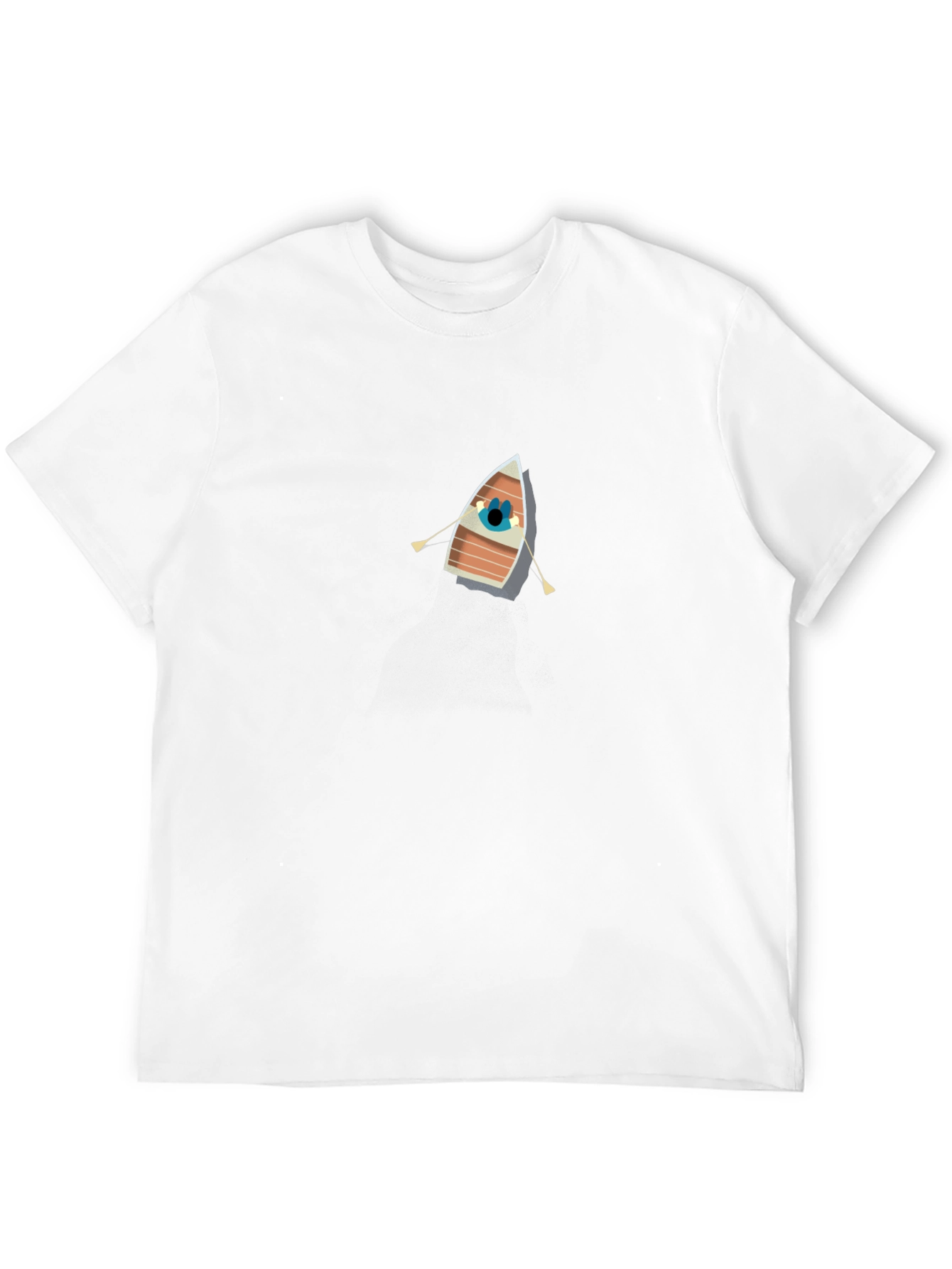 Rowboat Graphic Black Tee