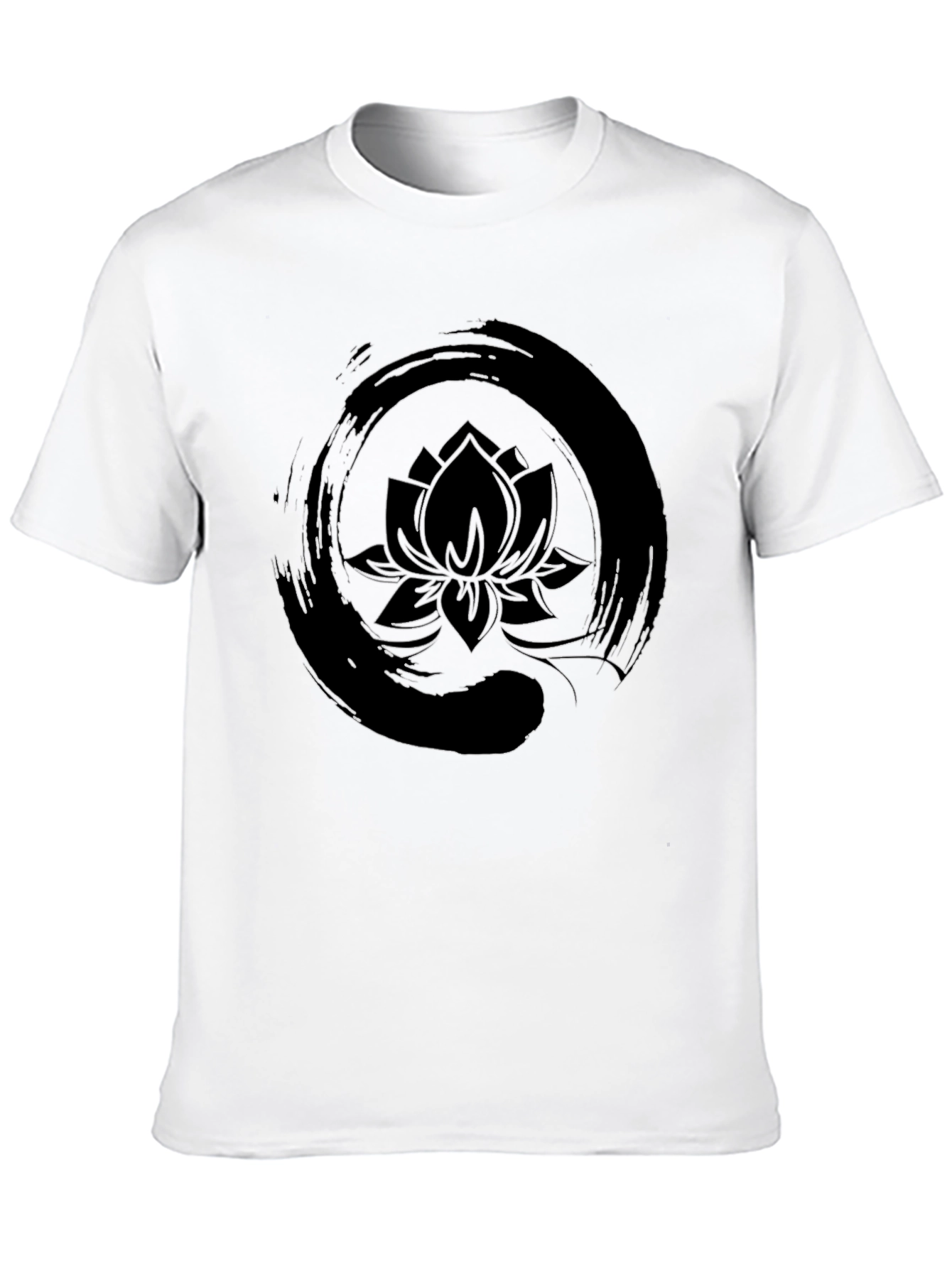 Enso Lotus Black T-Shirt