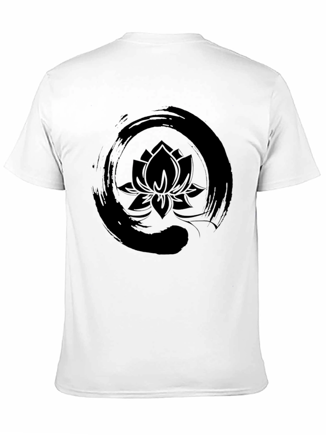 Enso Lotus Black T-Shirt