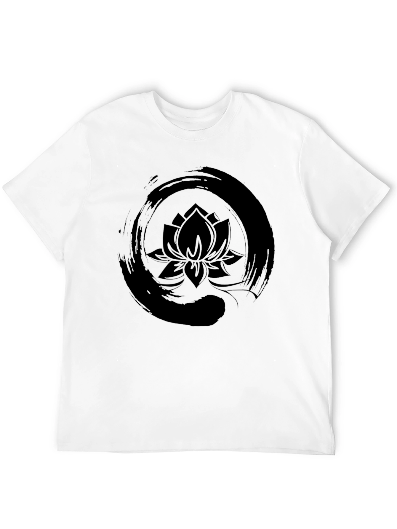 Enso Lotus Black T-Shirt