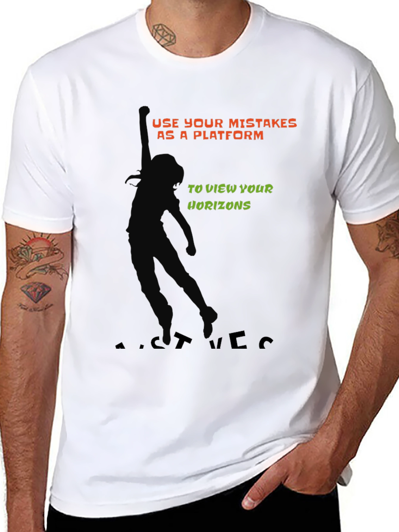 Motivational T-Shirt - Use Your Mistakes