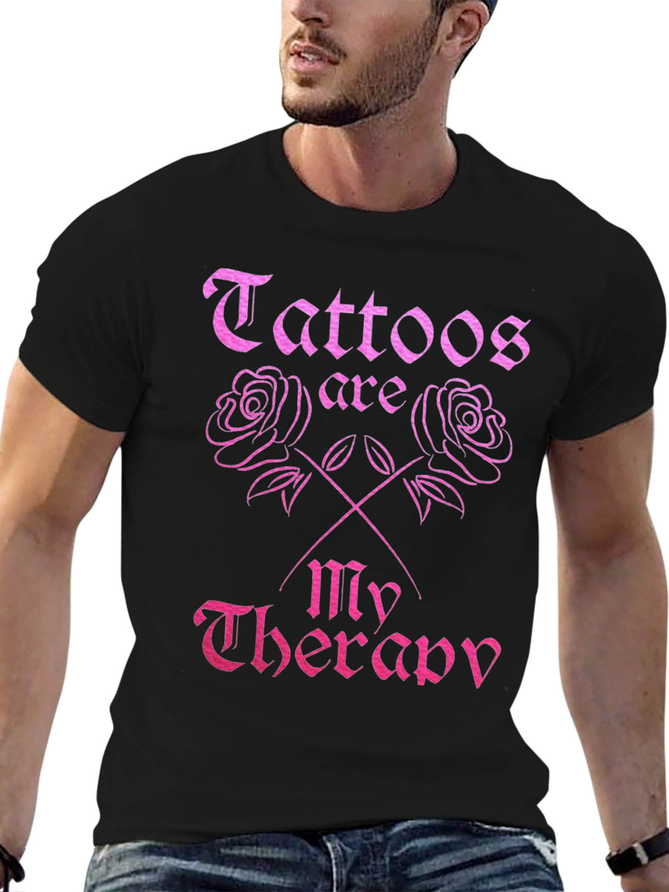 Tattoos are My Therapy Graphic Tee
