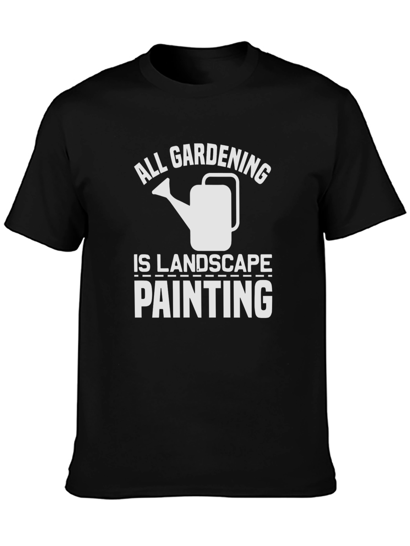 Gardening Landscape Painting Graphic Tee