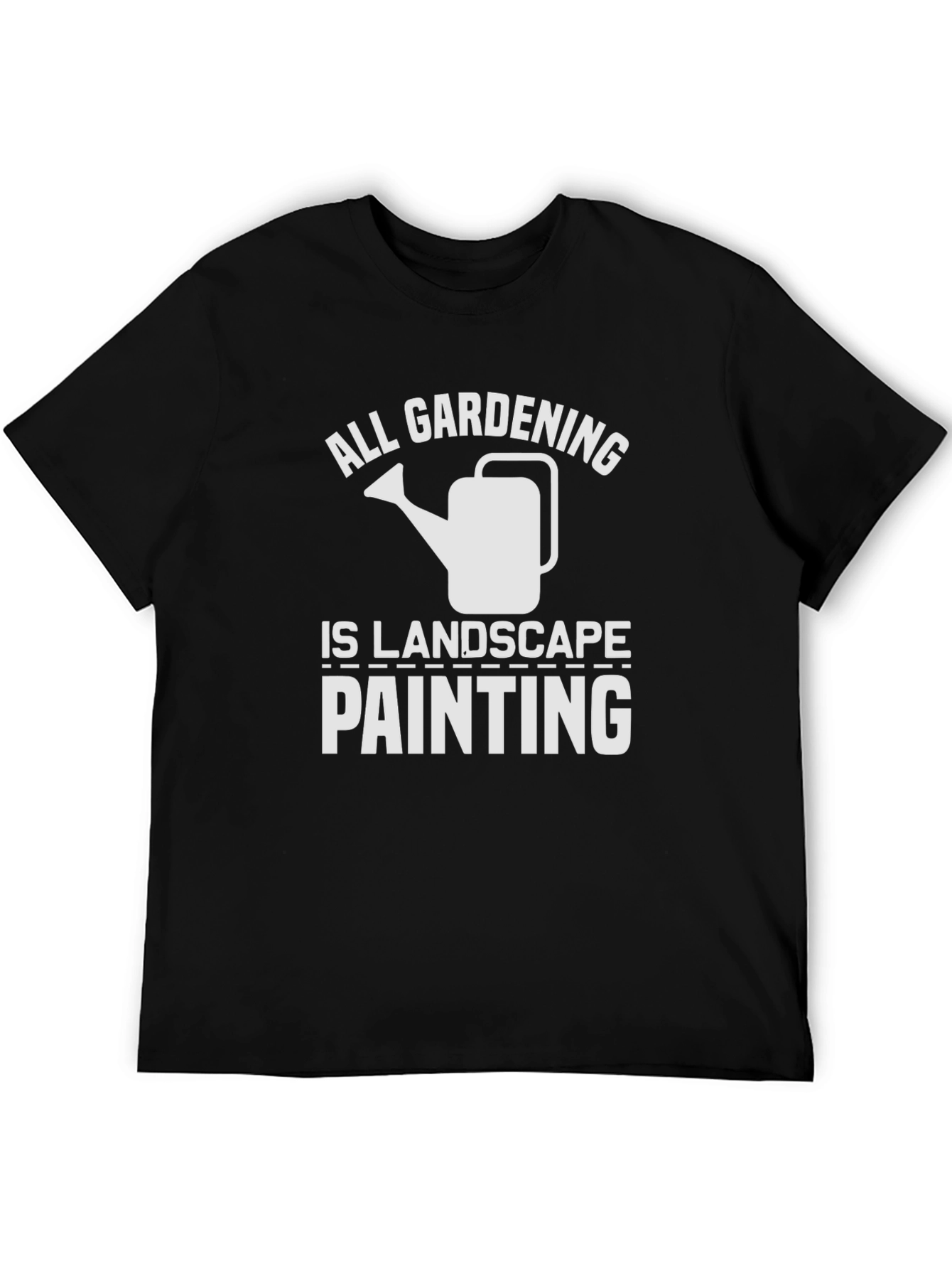 Gardening Landscape Painting Graphic Tee