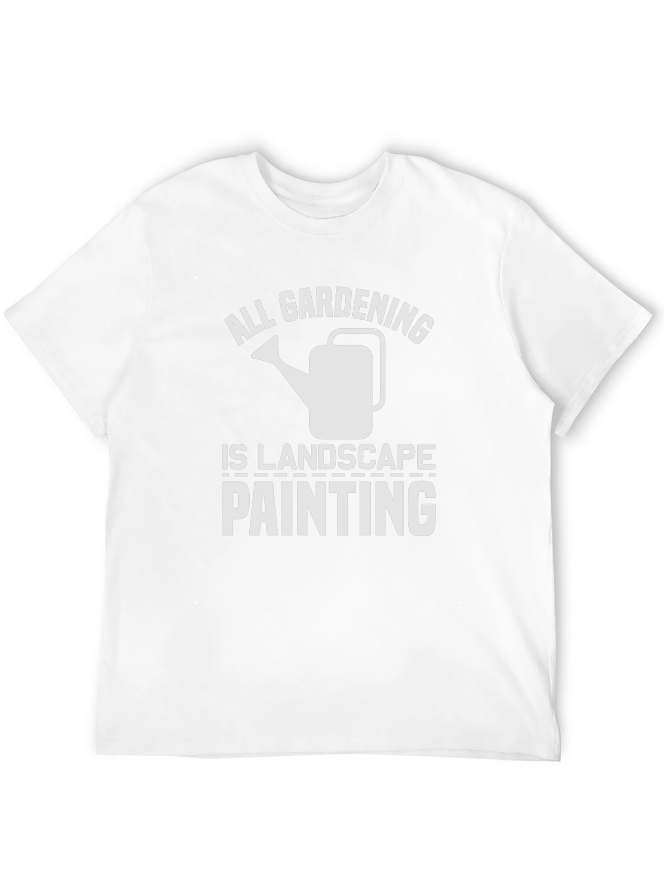 Gardening Landscape Painting Graphic Tee