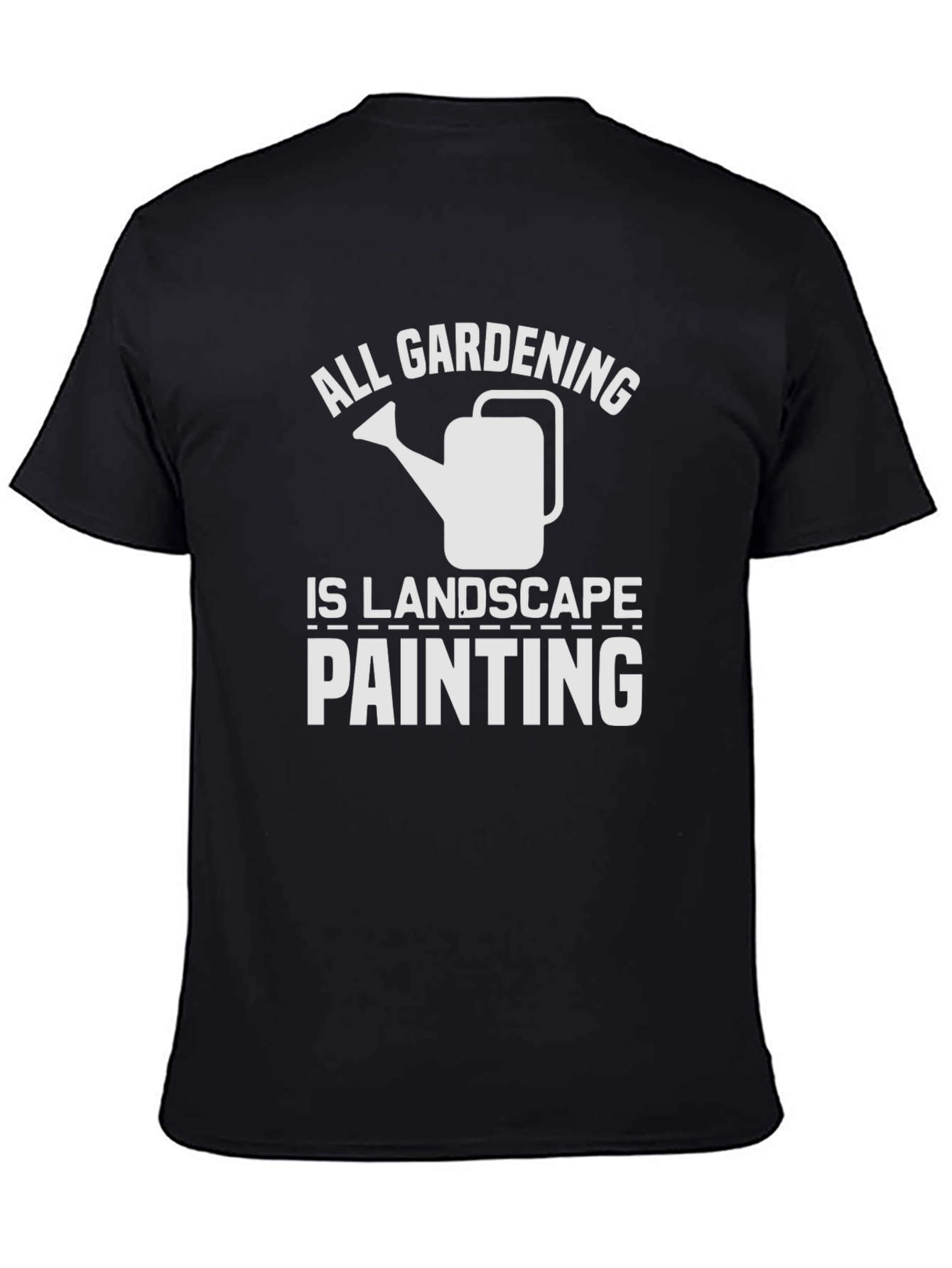 Gardening Landscape Painting Graphic Tee