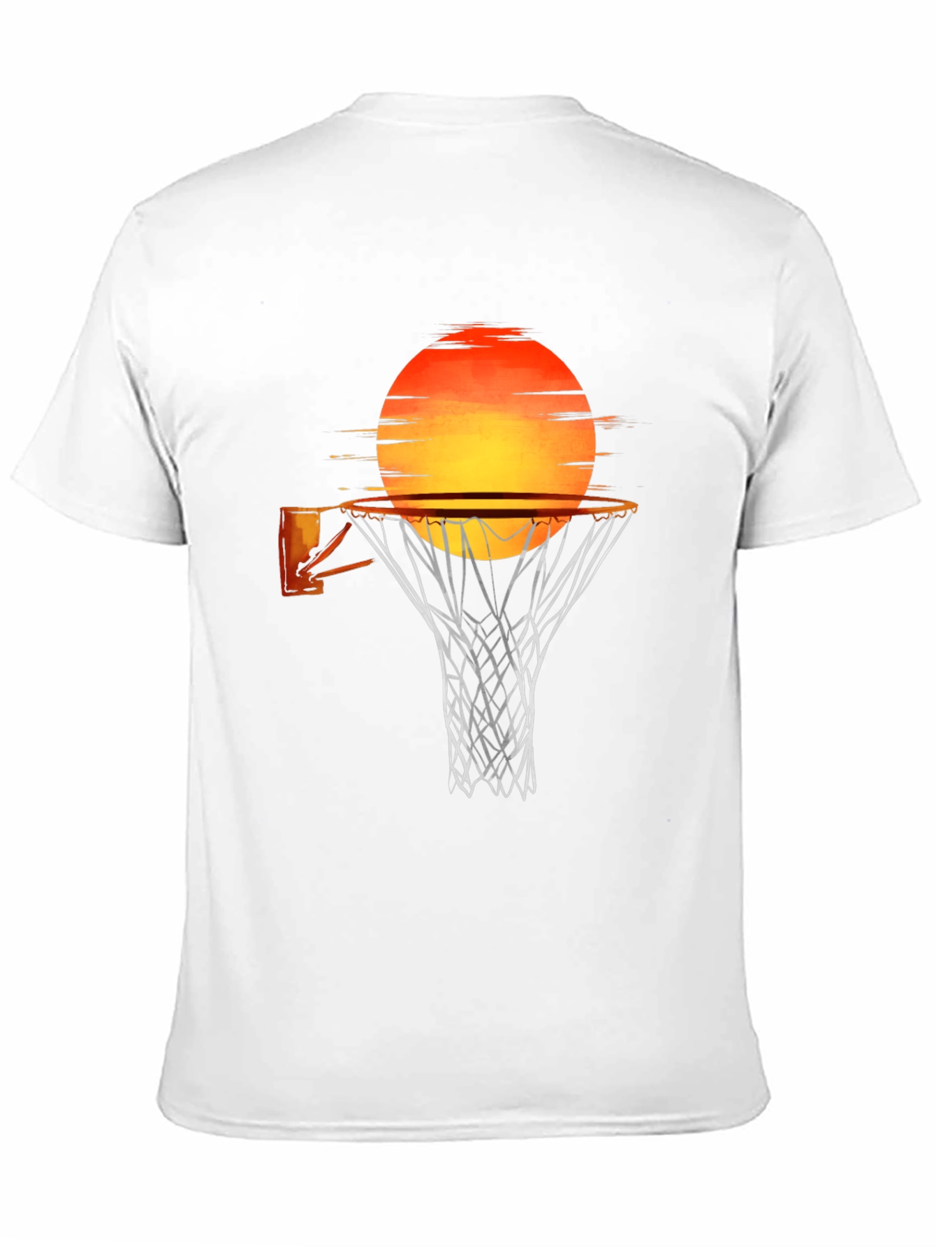Sunset Basketball T-Shirt - Black