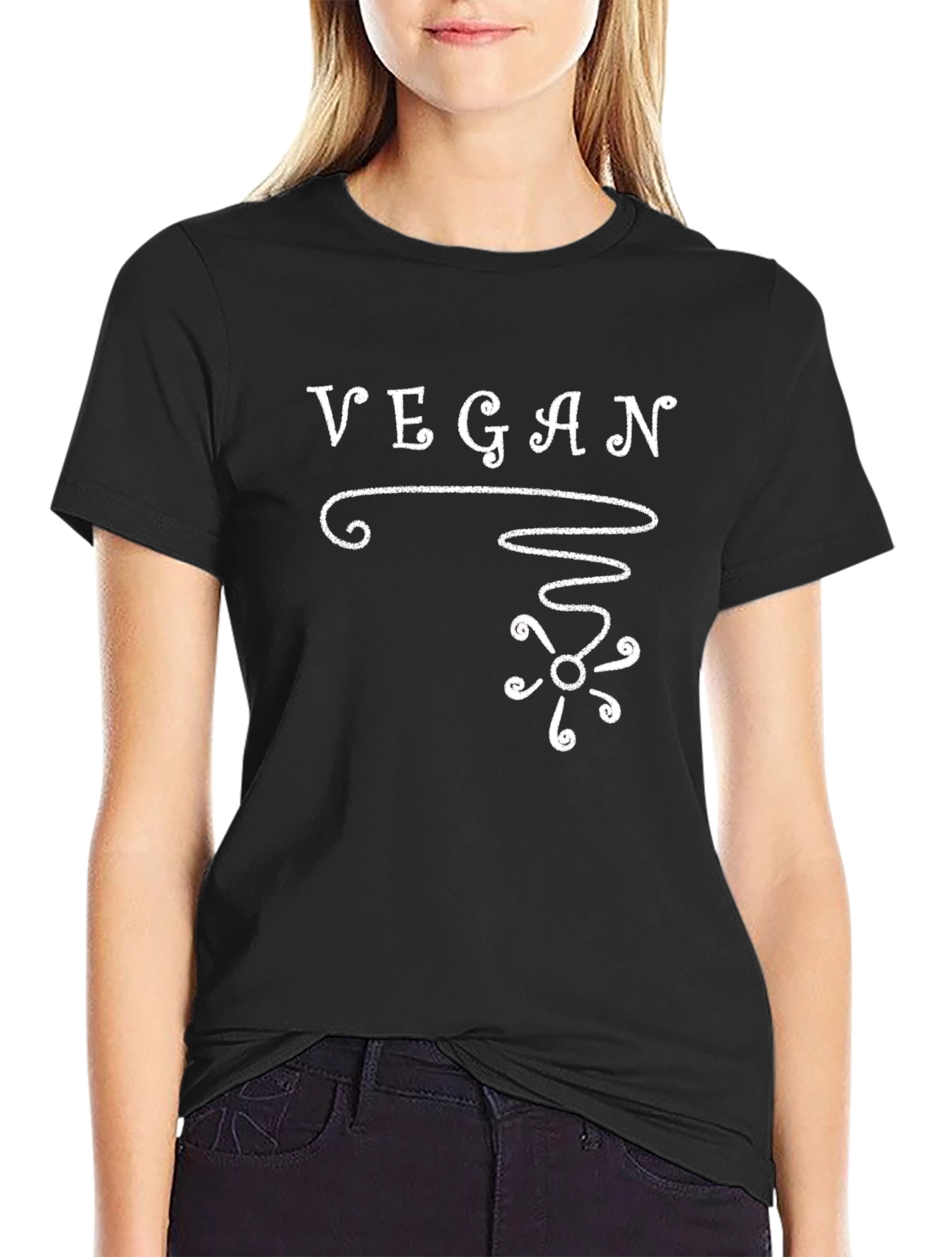 Vegan Graphic T-Shirt - Stylish & Comfortable