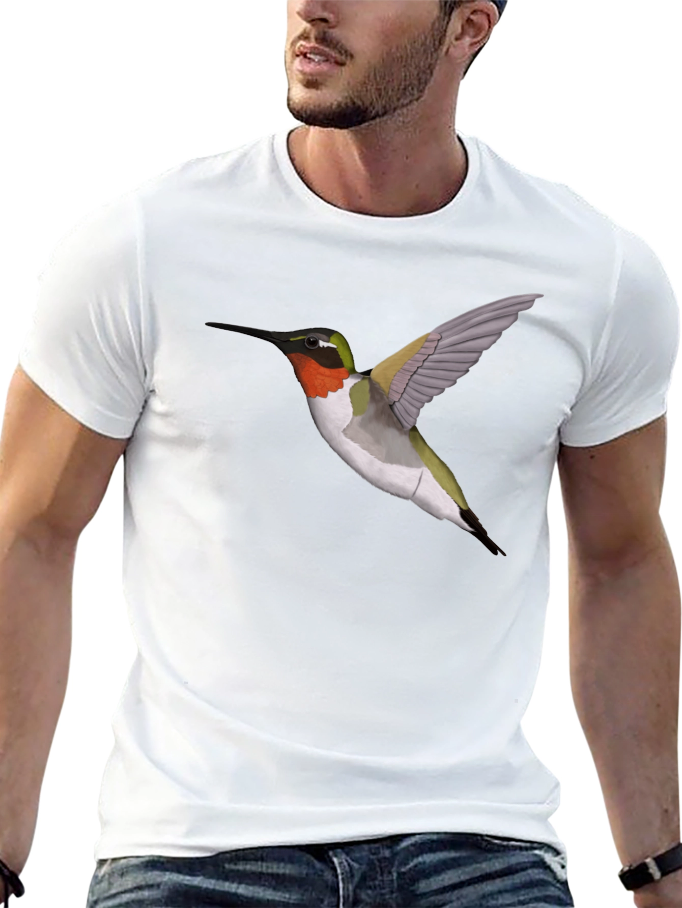 Hummingbird Graphic T-Shirt