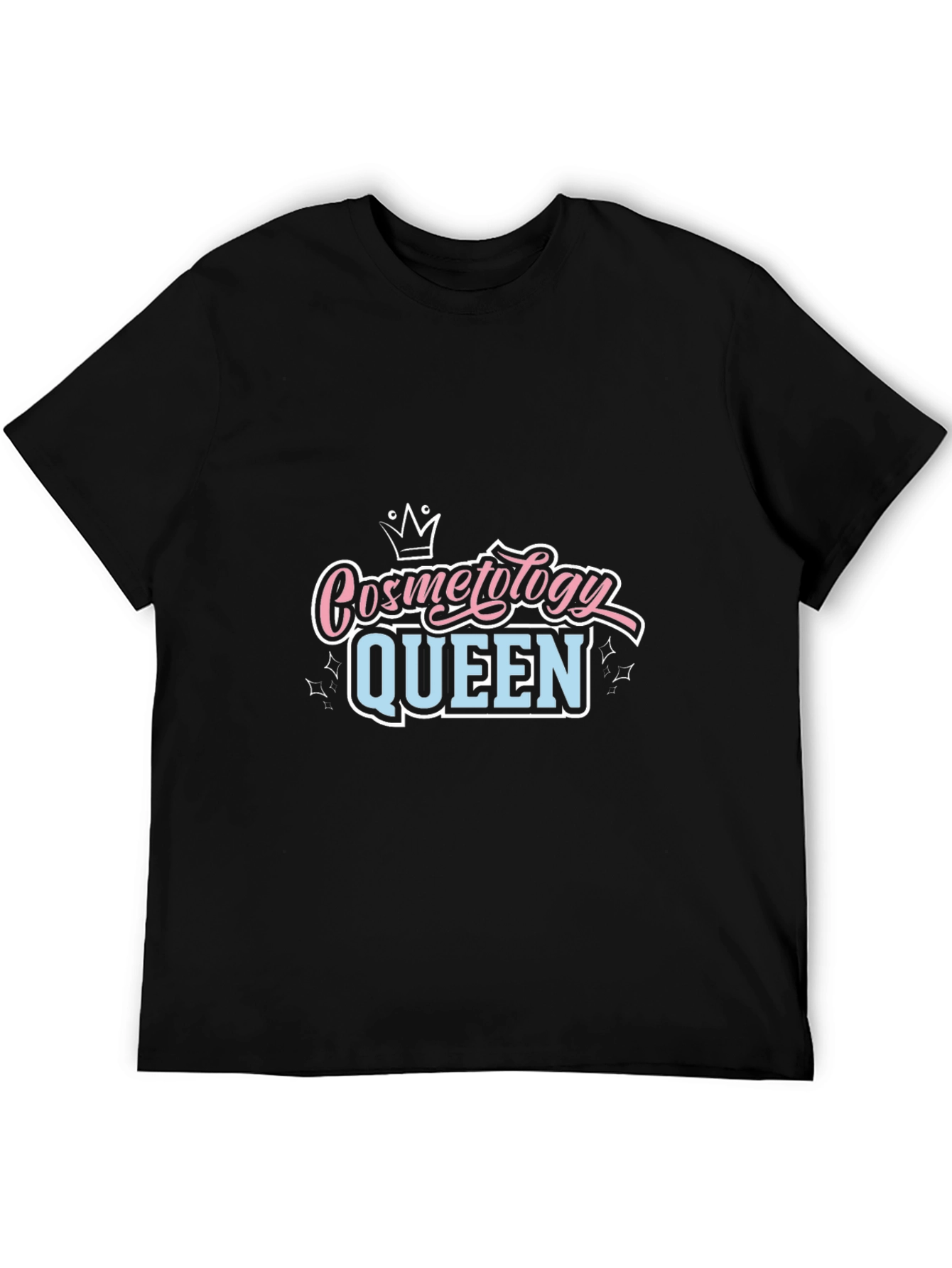 Cosmetology Queen Black T-Shirt