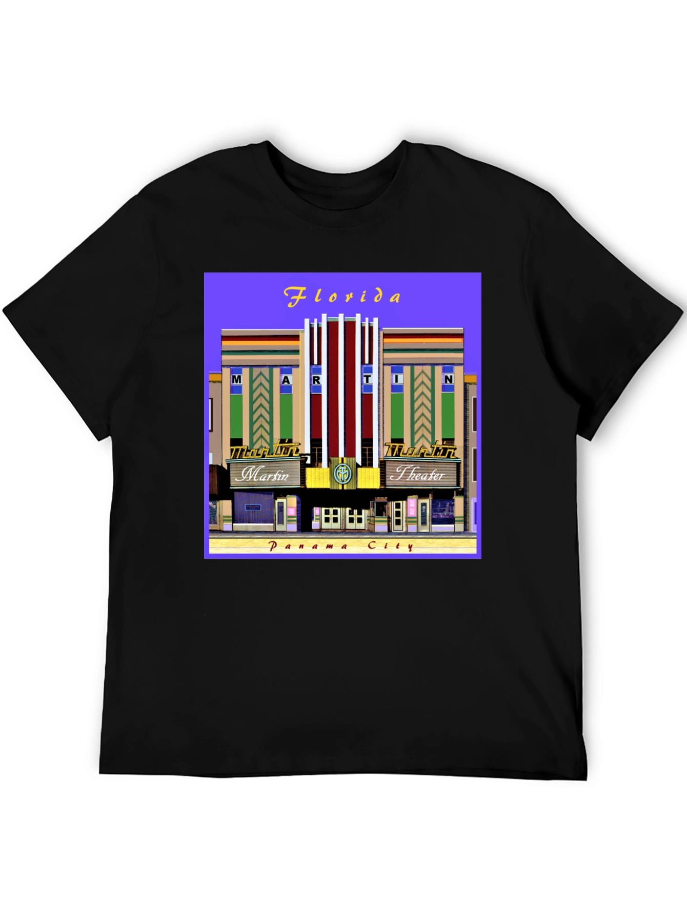Martin Theater Florida T-Shirt - Panama City