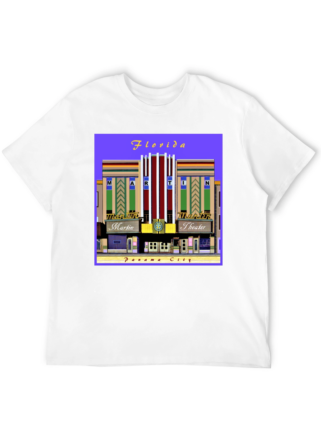 Martin Theater Florida T-Shirt - Panama City