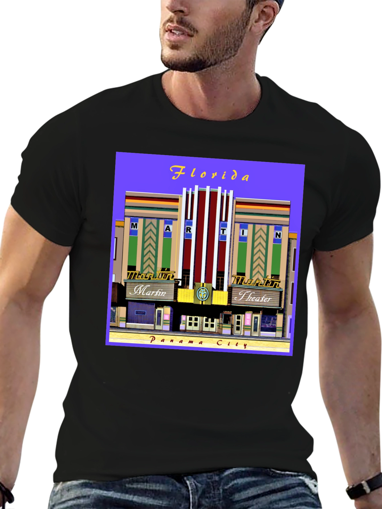 Martin Theater Florida T-Shirt - Panama City