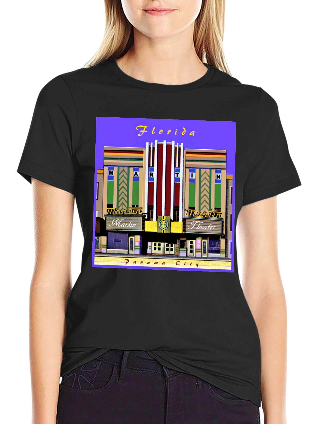 Martin Theater Florida T-Shirt - Panama City