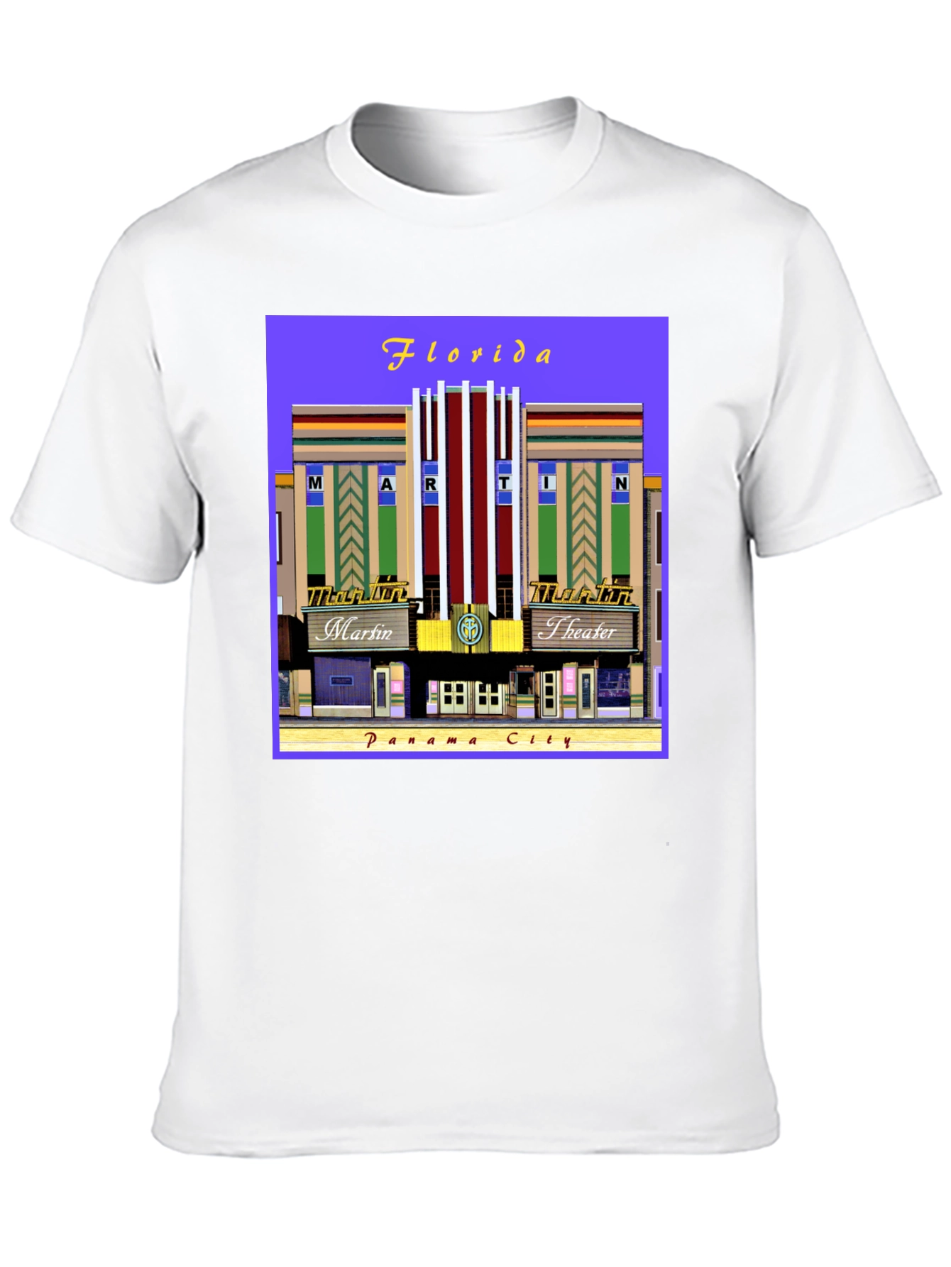 Martin Theater Florida T-Shirt - Panama City
