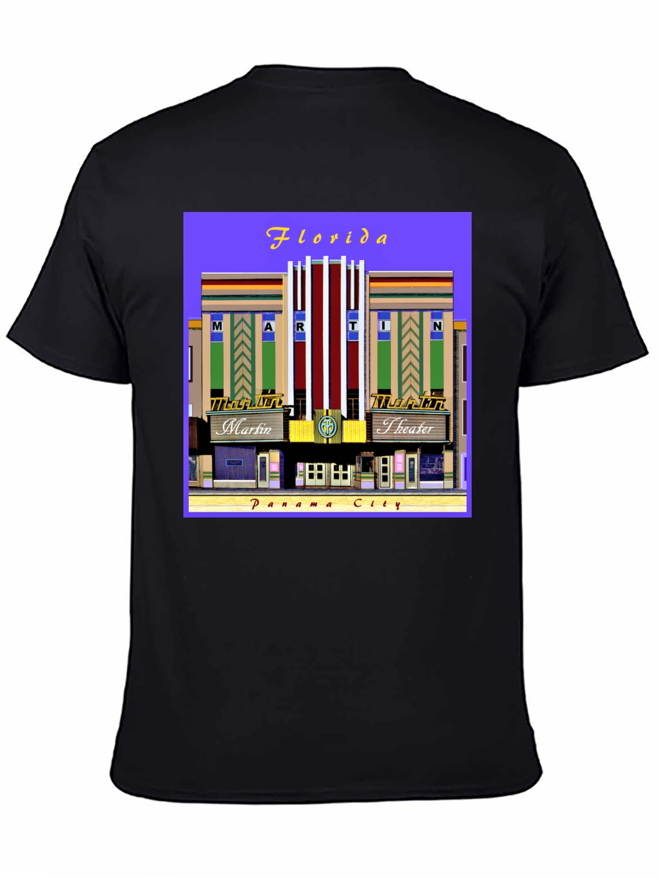 Martin Theater Florida T-Shirt - Panama City