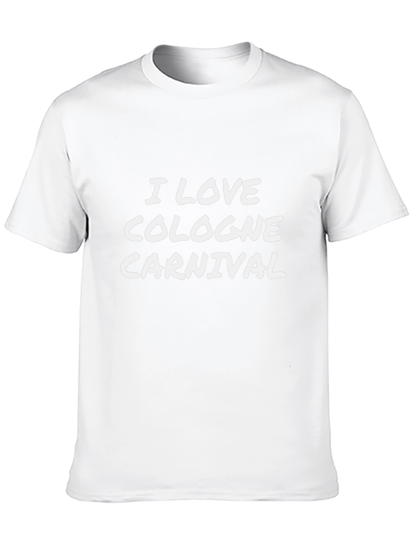 I Love Cologne Carnival Black T-Shirt