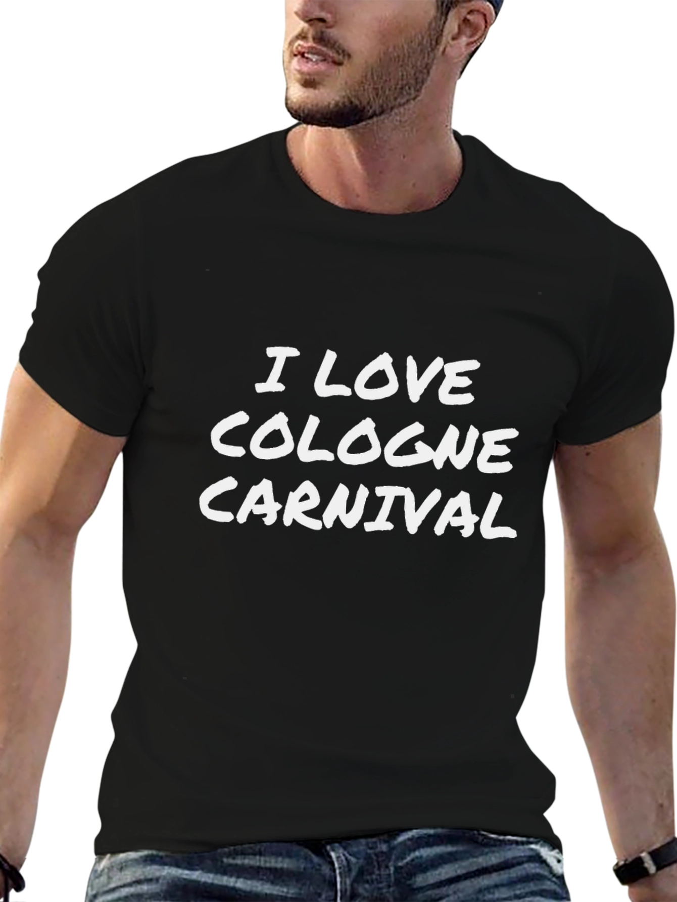 I Love Cologne Carnival Black T-Shirt