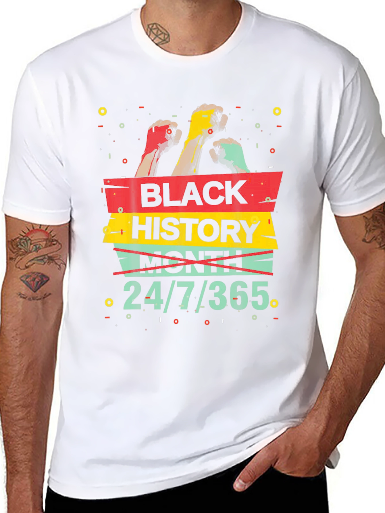 Black History All Year Round T-Shirt