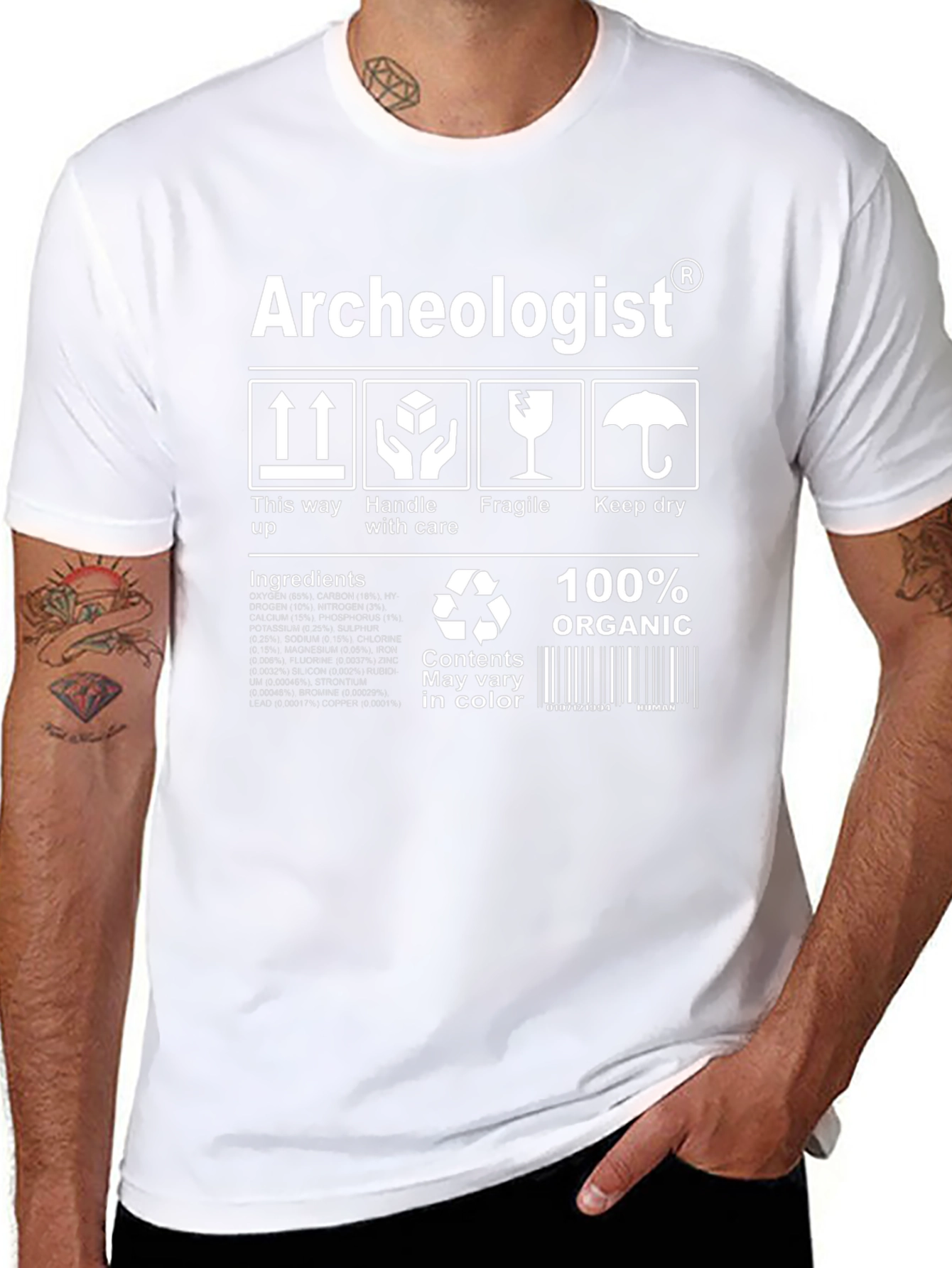 Archeologist Organic Cotton T-Shirt