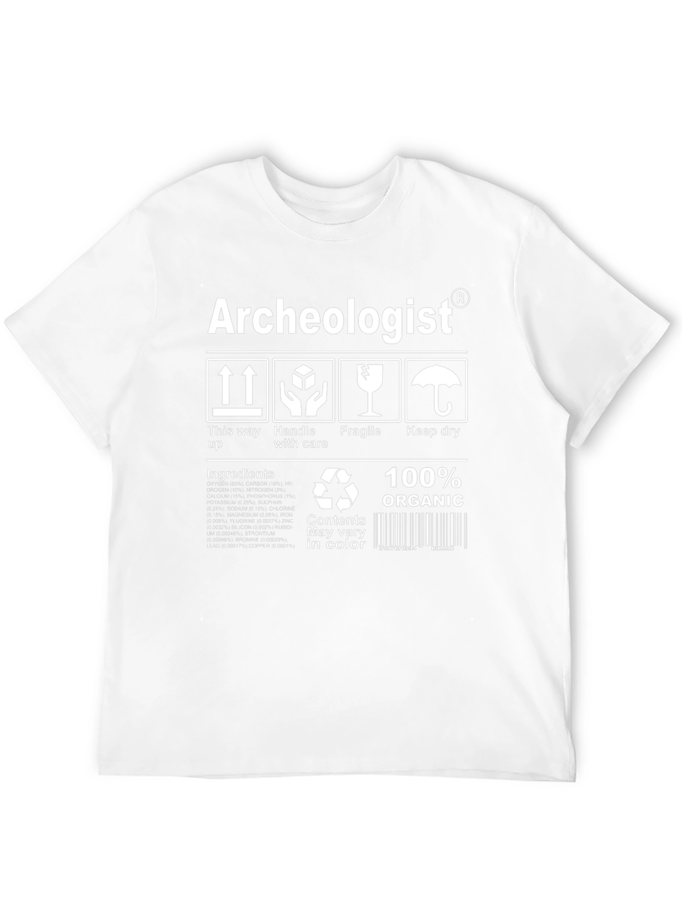 Archeologist Organic Cotton T-Shirt