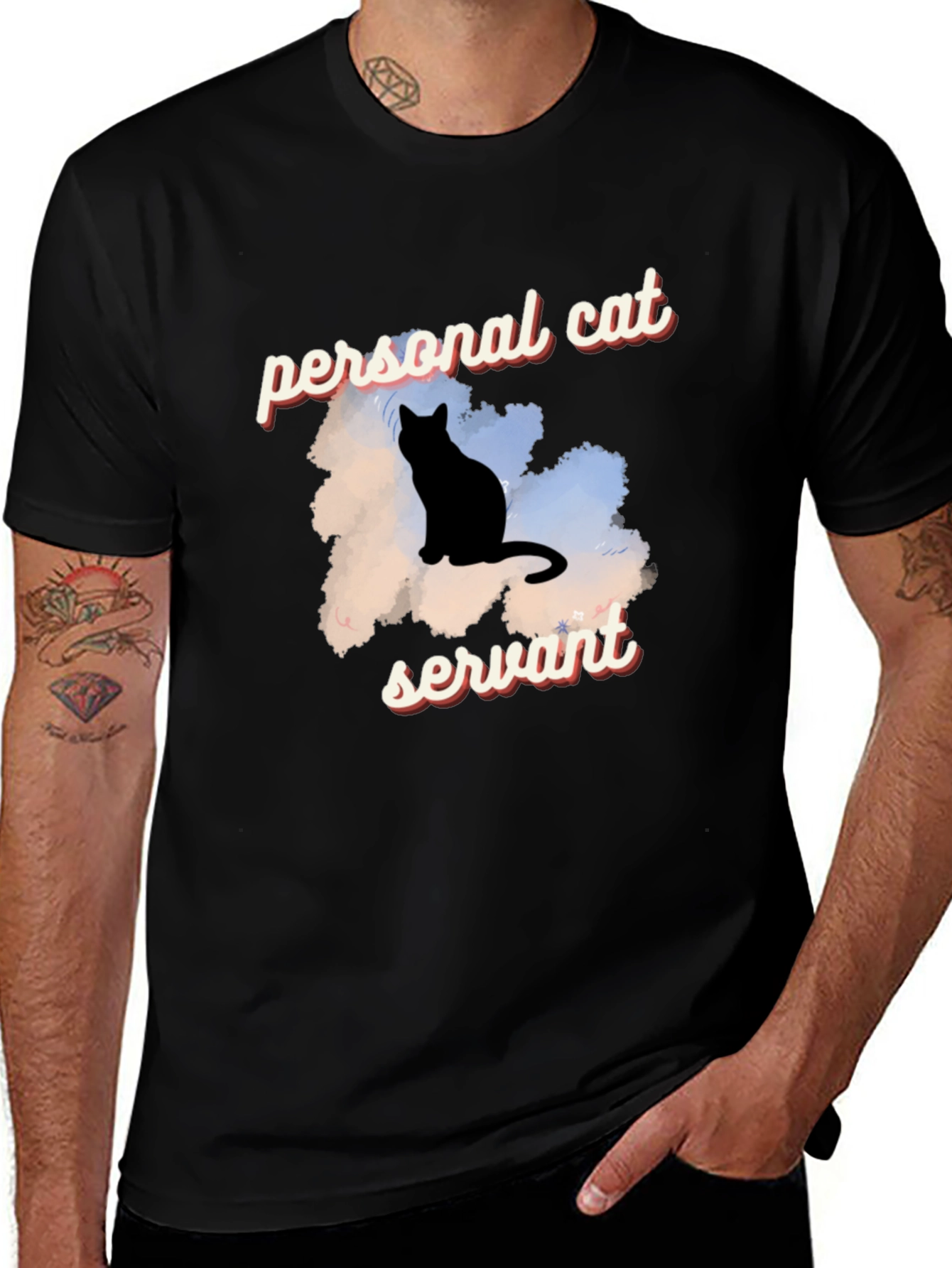Personal Cat Servant Graphic Tee
