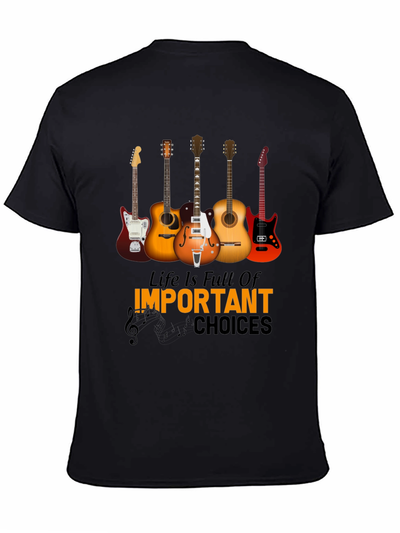 Guitar Choice Tee - Music Lover T-Shirt