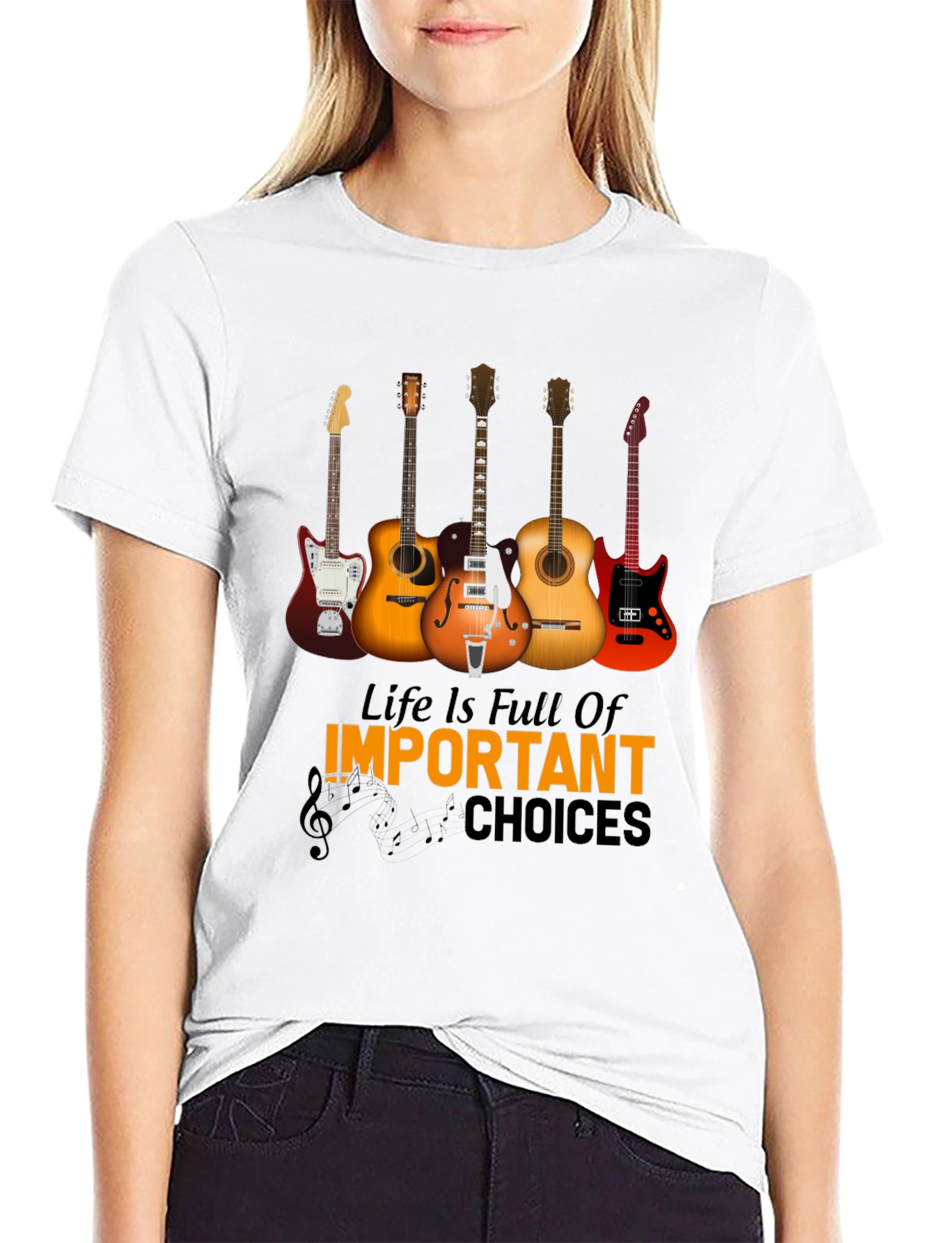 Guitar Choice Tee - Music Lover T-Shirt
