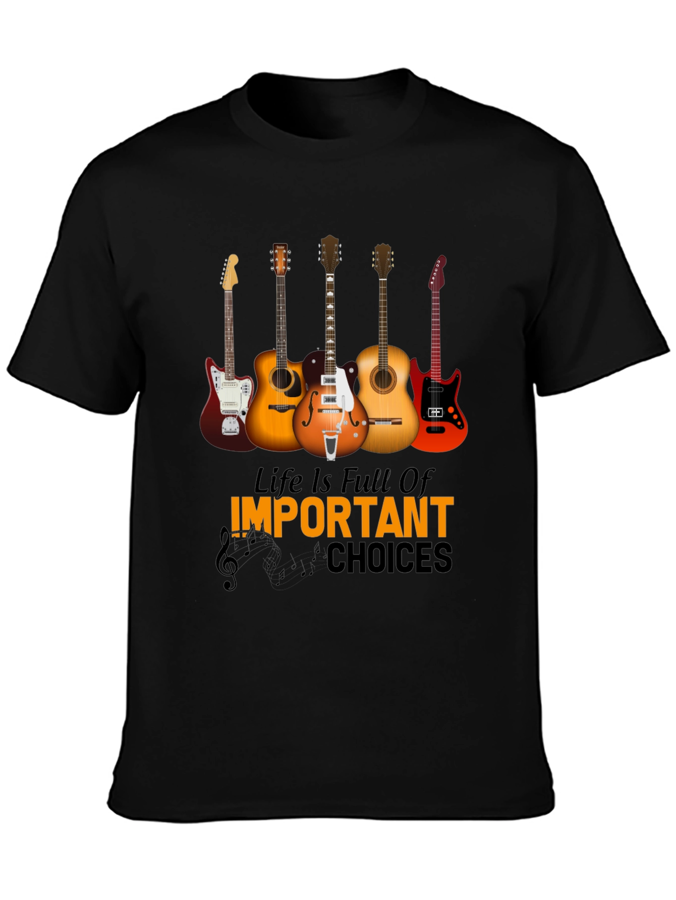Guitar Choice Tee - Music Lover T-Shirt