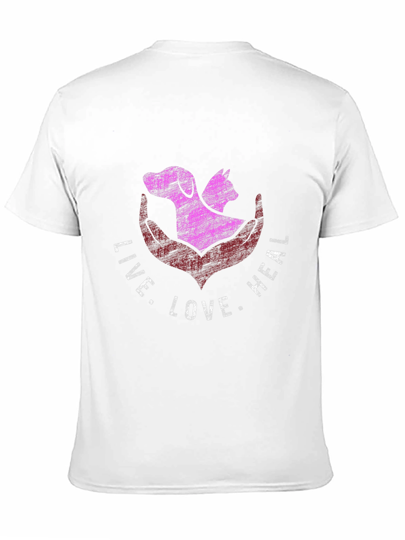 Live Love Heal Animal Lover T-Shirt