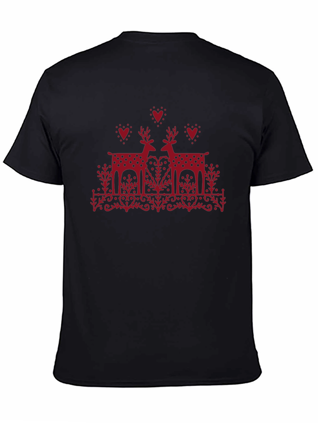 Festive Deer Graphic Tee