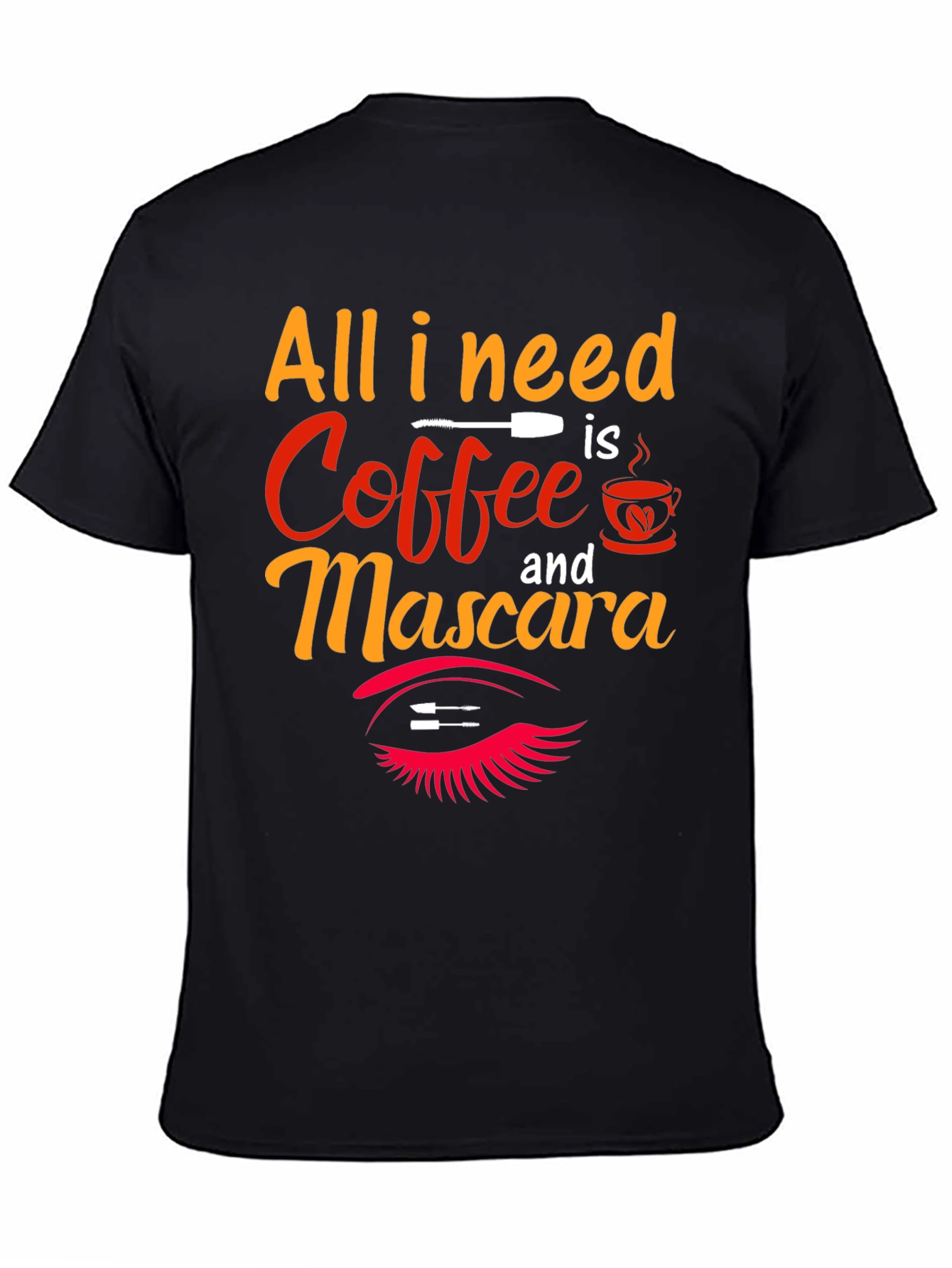 Coffee & Mascara Graphic T-Shirt