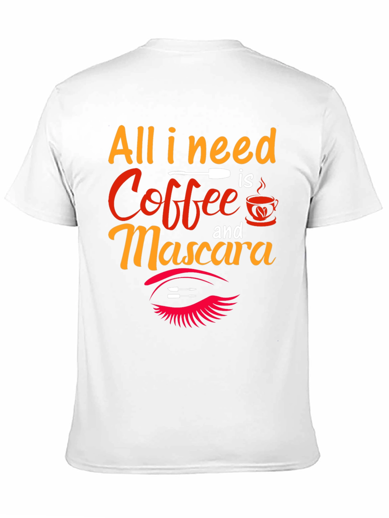Coffee & Mascara Graphic T-Shirt