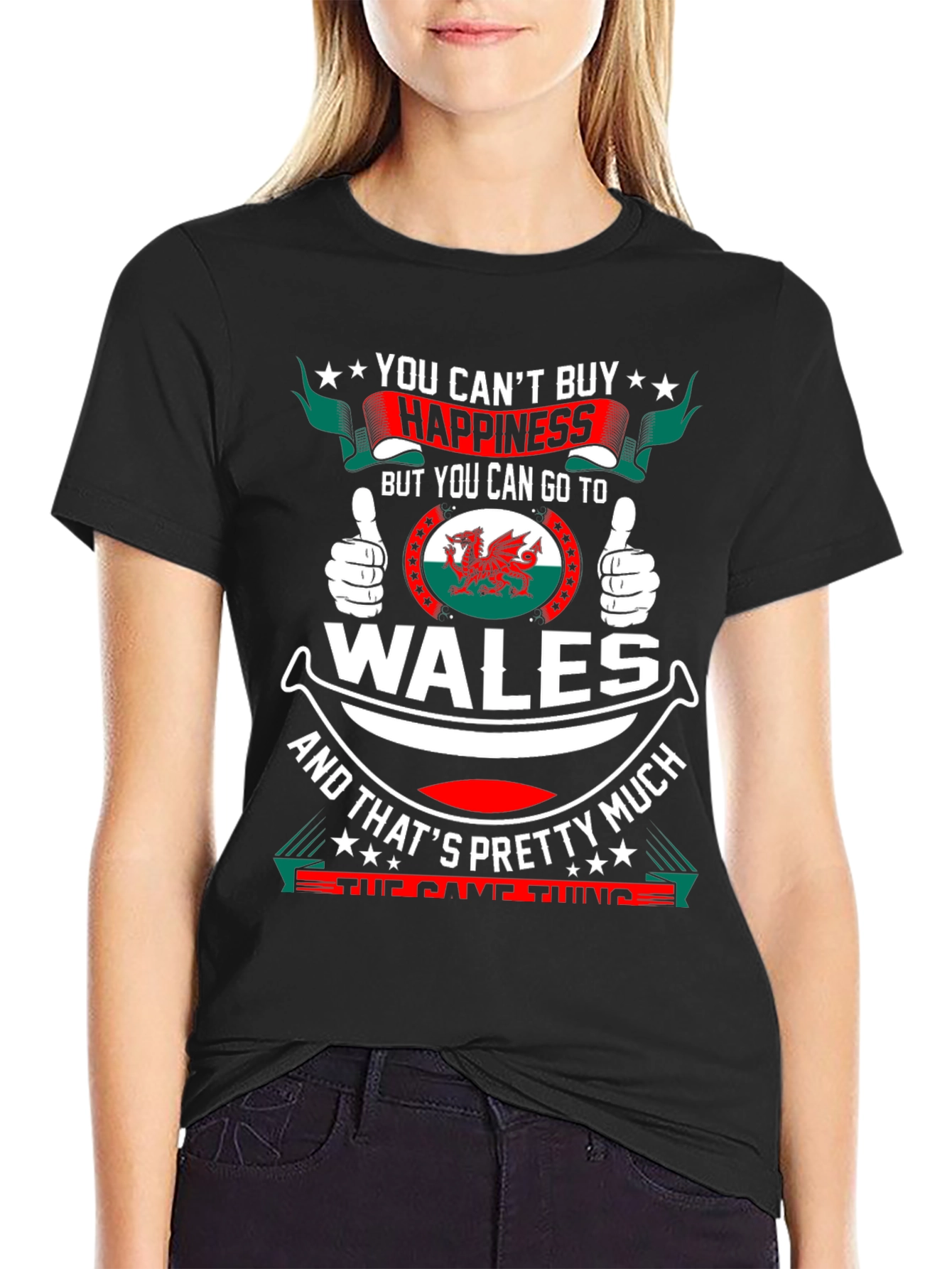 Wales Happiness T-Shirt - Funny Welsh Pride Tee