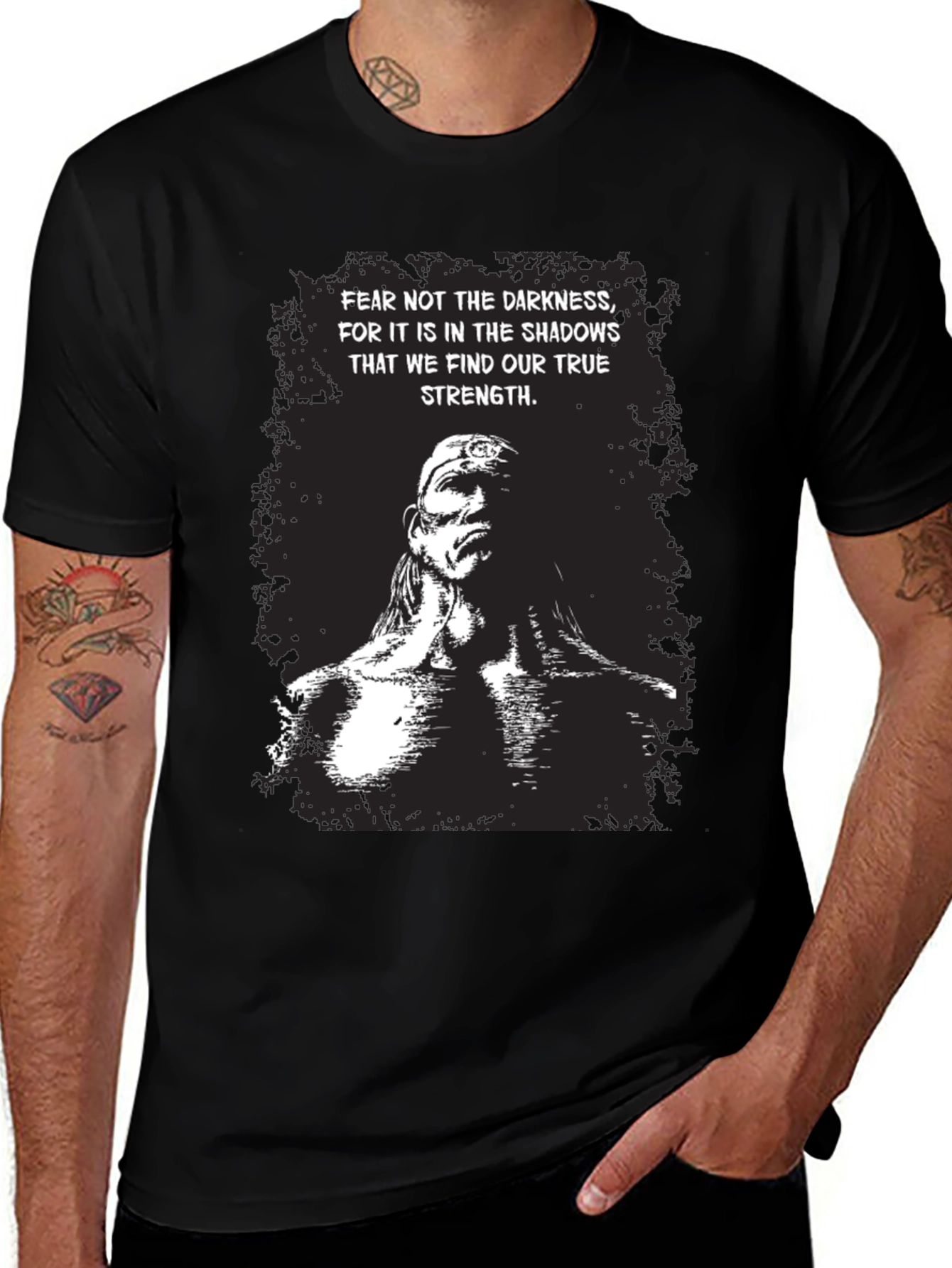 Fear Not The Darkness Graphic T-Shirt