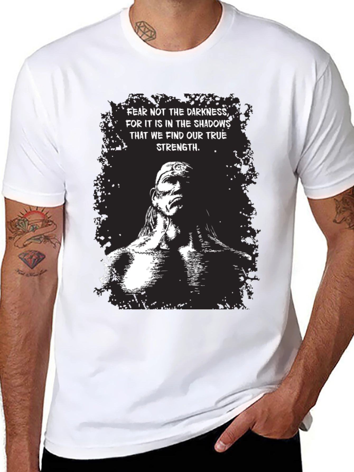Fear Not The Darkness Graphic T-Shirt