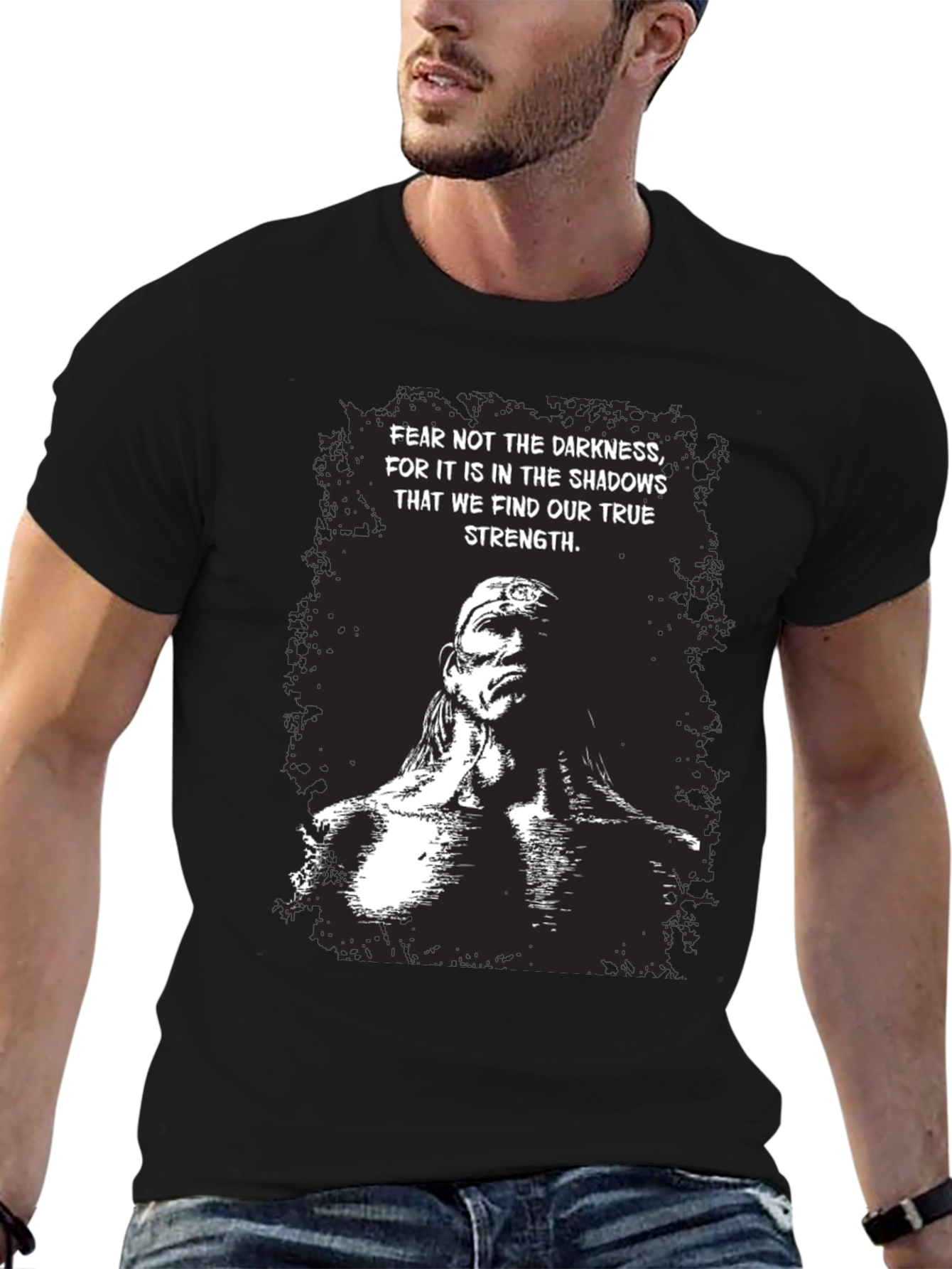 Fear Not The Darkness Graphic T-Shirt