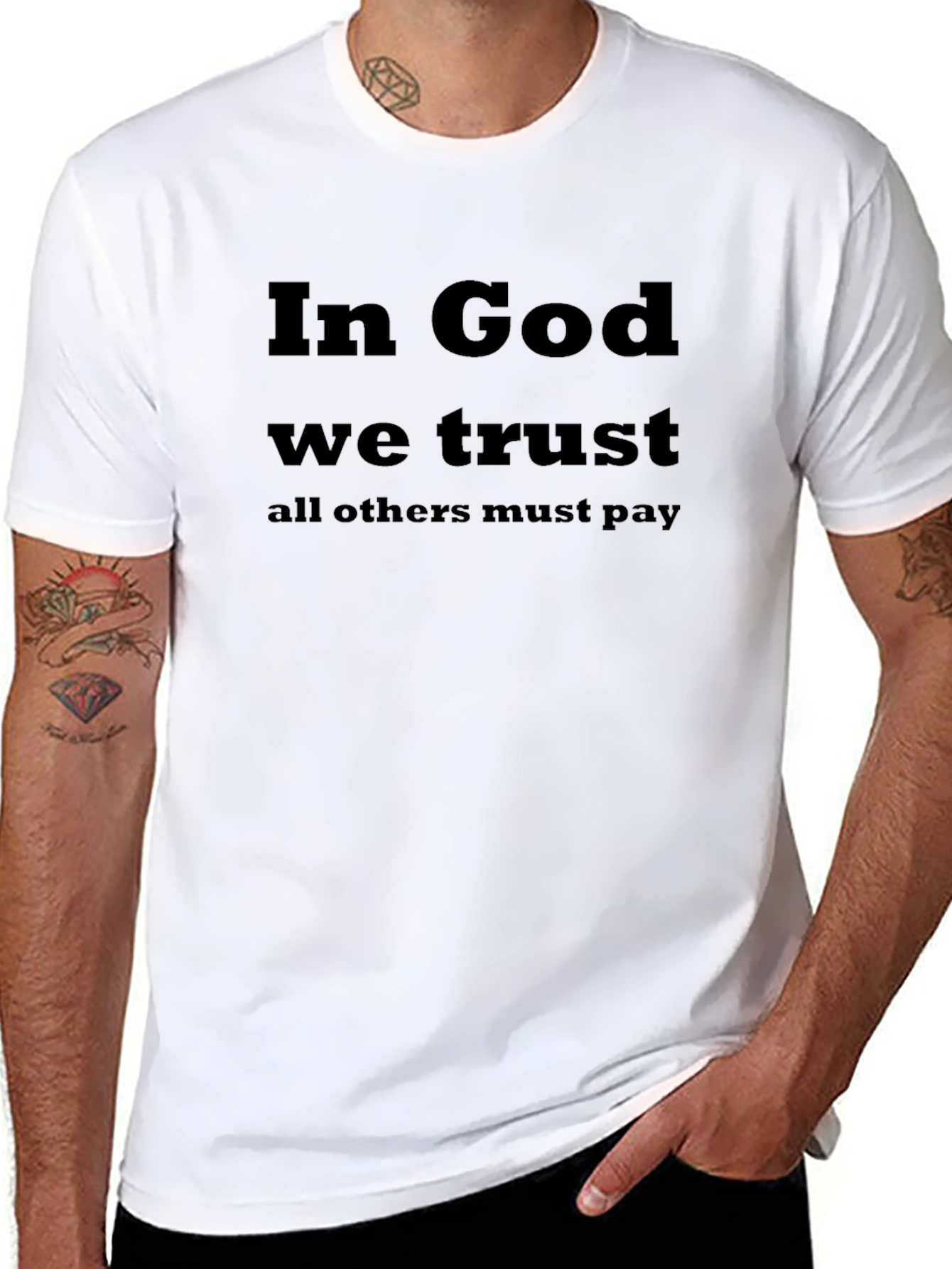 In God We Trust Black T-Shirt