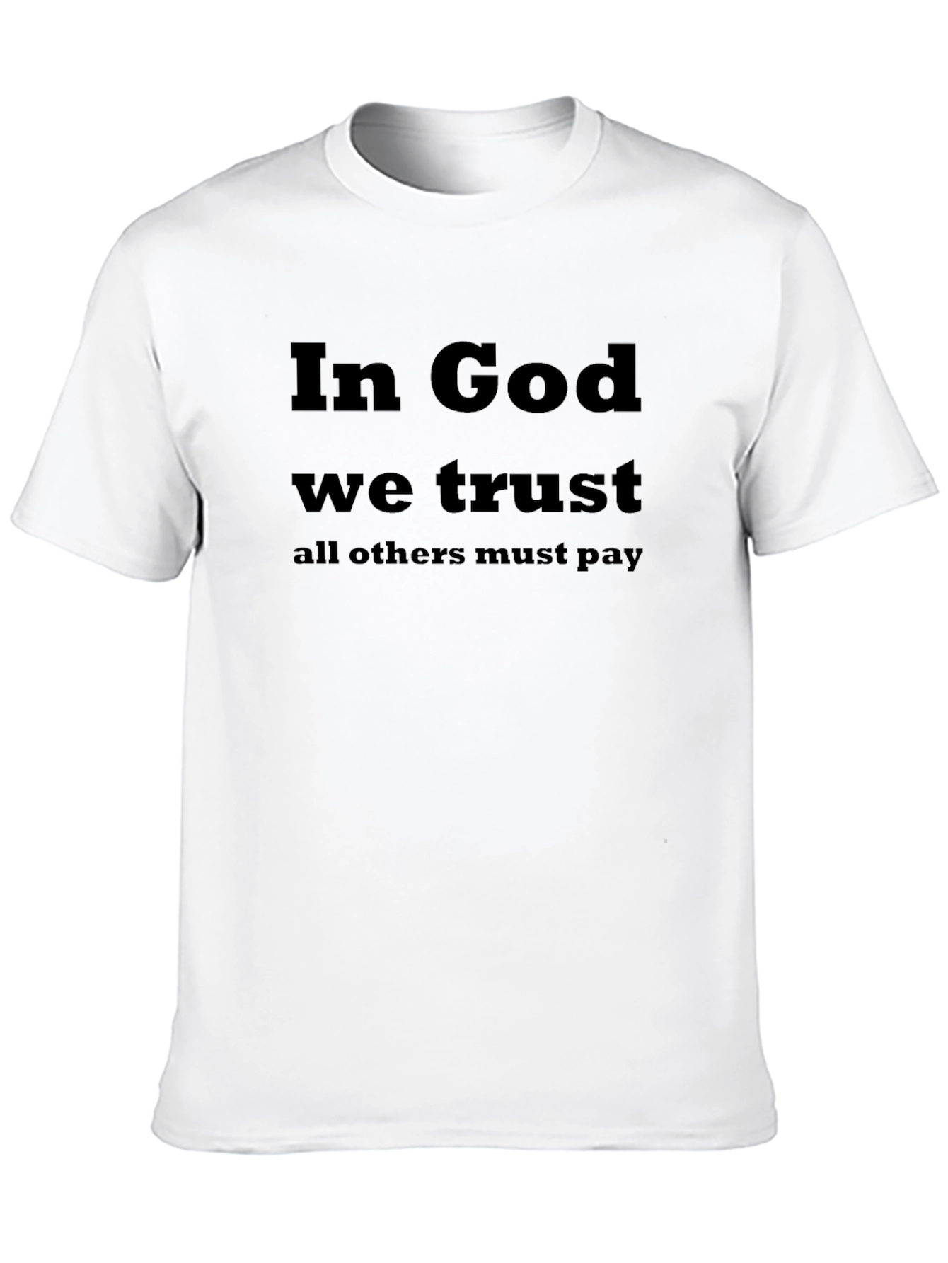 In God We Trust Black T-Shirt