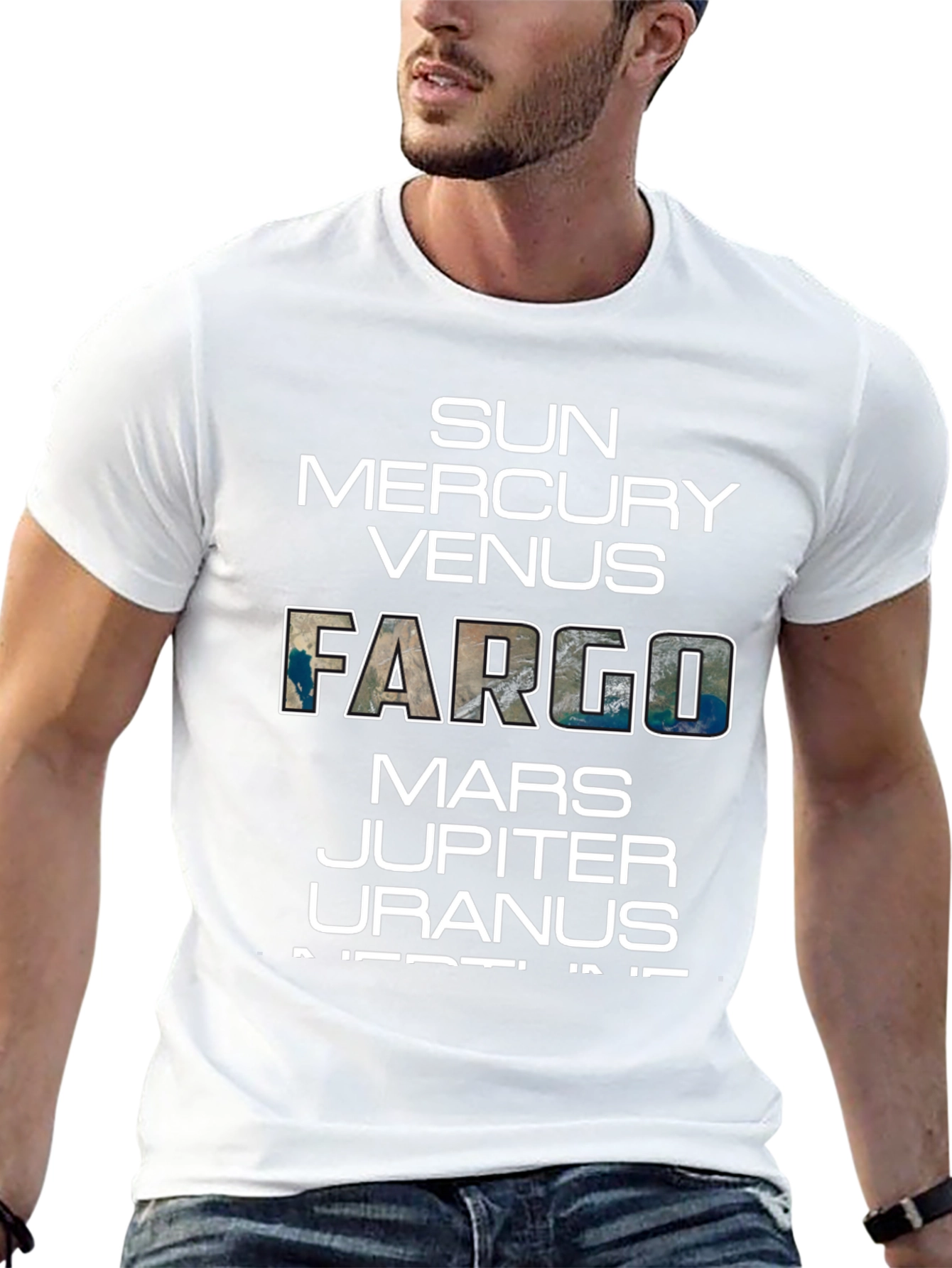Planets & Fargo T-Shirt - Science Gift