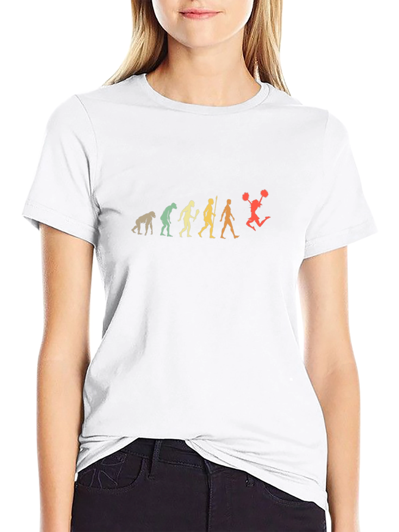 Evolution of Cheer T-Shirt