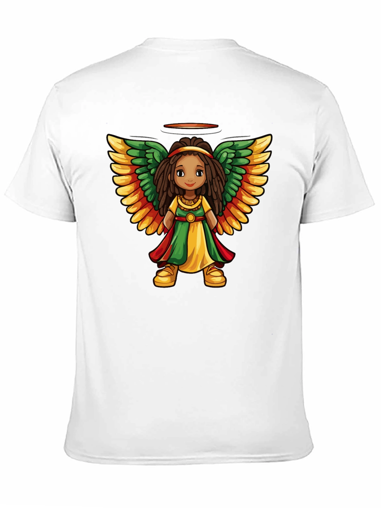 Rasta Angel T-Shirt - Unisex Graphic Tee