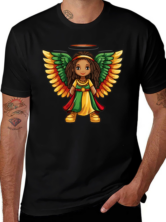 Rasta Angel T-Shirt - Unisex Graphic Tee