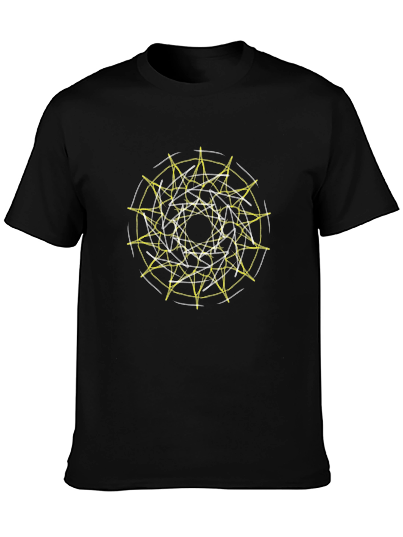 Abstract Geometric Mandala Graphic Tee