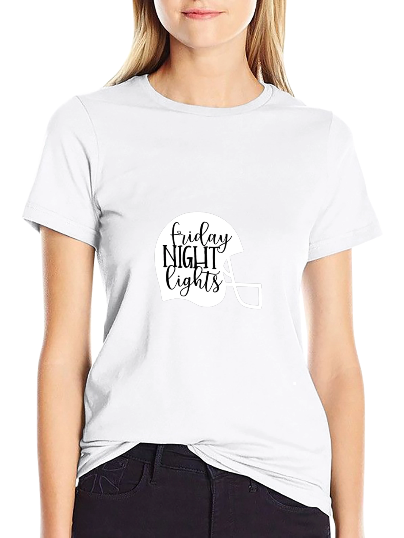 Friday Night Lights Football Helmet T-Shirt
