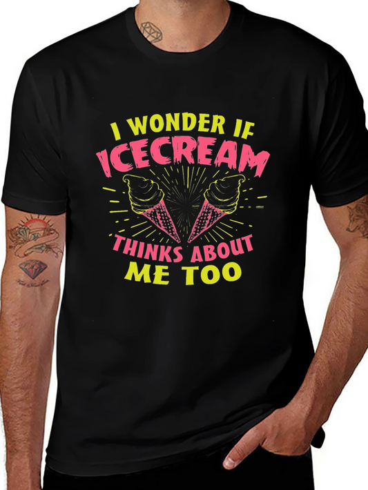 Ice Cream Lovers Graphic T-Shirt