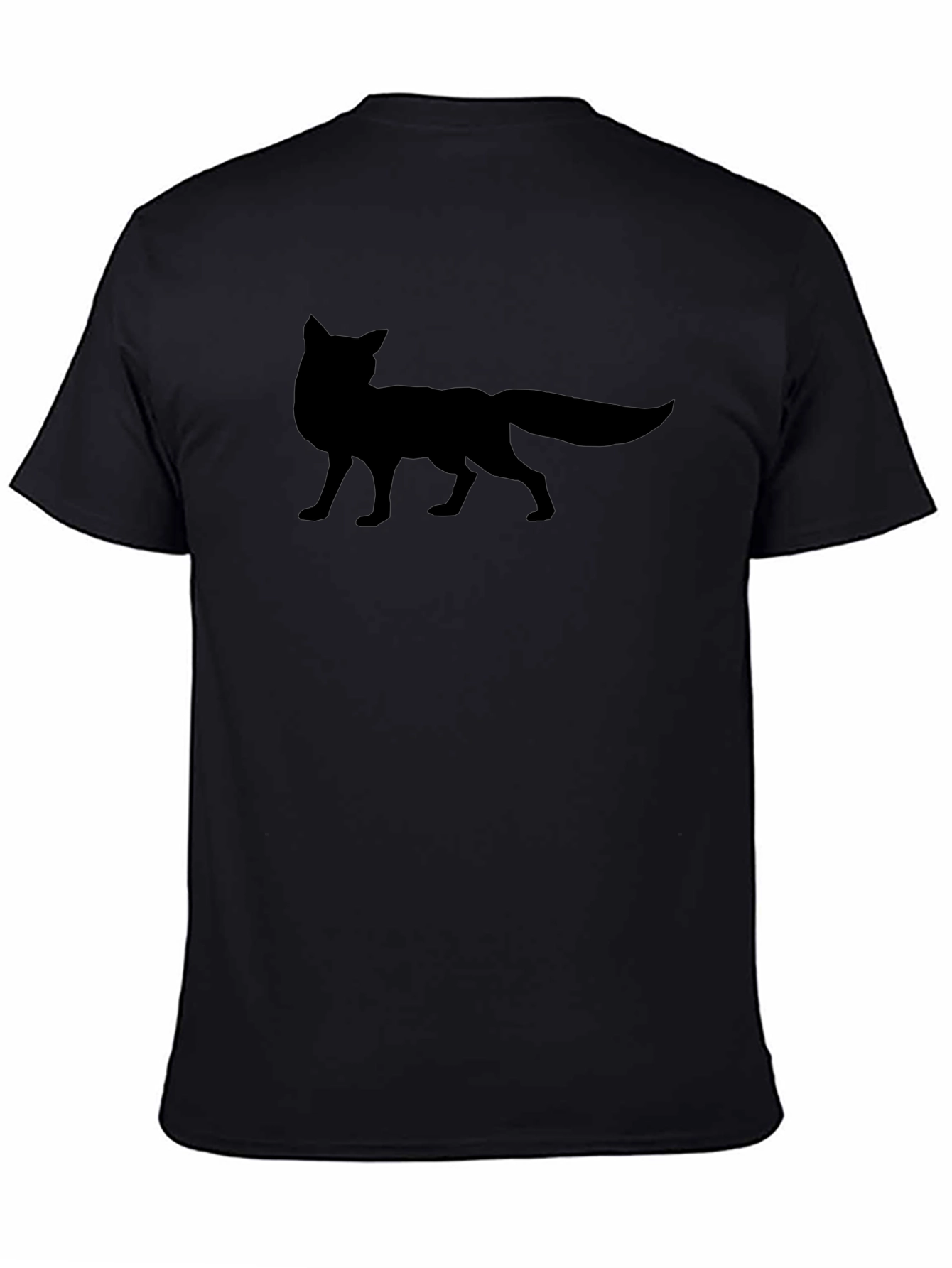 Fox Silhouette Black T-Shirt
