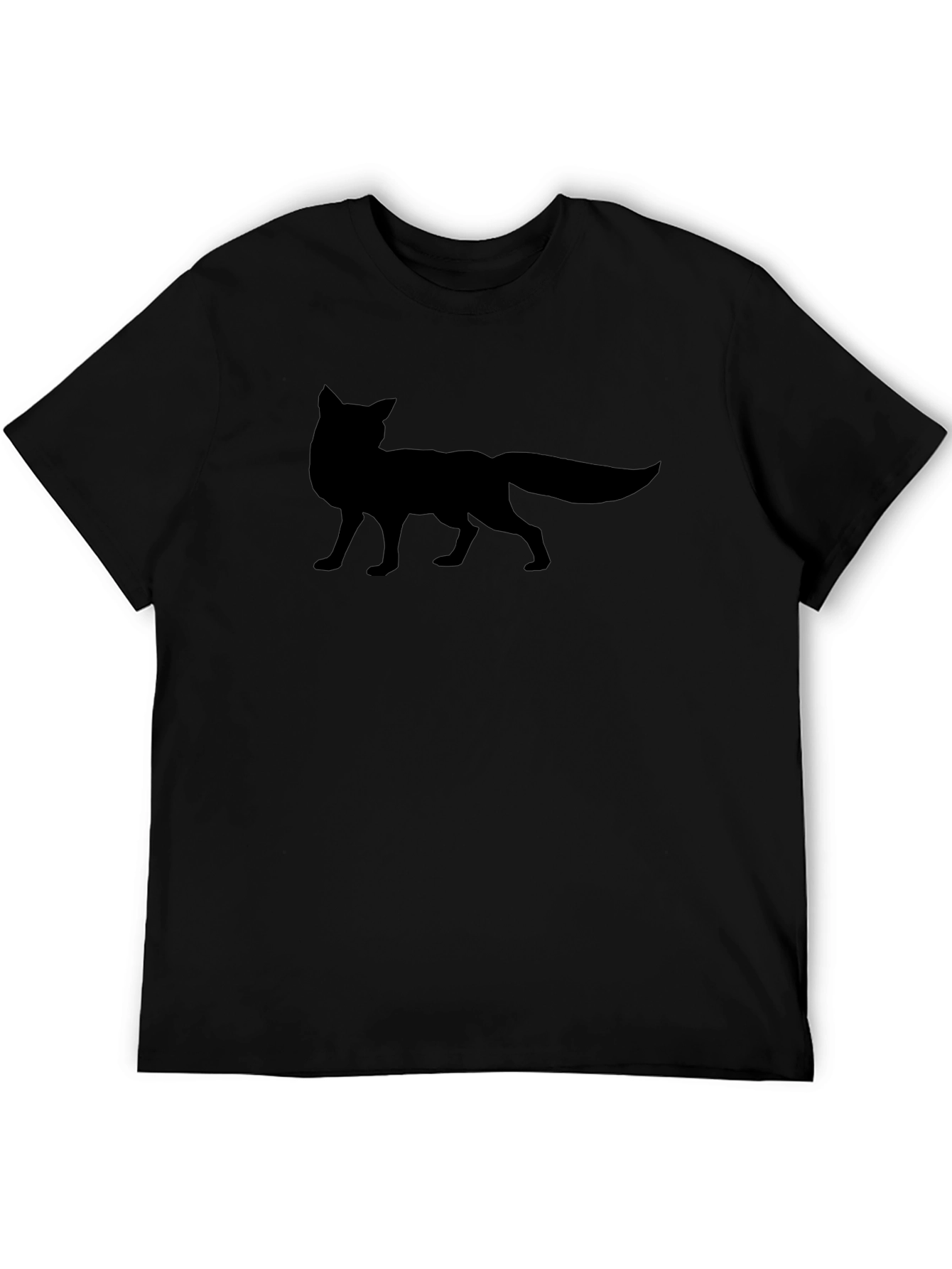 Fox Silhouette Black T-Shirt